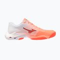 Încălțăminte de volei Mizuno Wave Lightning Elite flamingo coral/lava orange/white 2