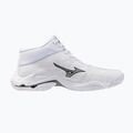 Încălțăminte de volei Mizuno Wave Lightning Elite Mid White/Ultimate Gray/Black 2