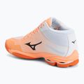Încălțăminte de volei Mizuno Wave Lightning Pro Mid flamingo coral/carbon/white 3