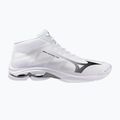 Încălțăminte de volei Mizuno Wave Lightning Pro Mid white/black/ultimate gray 2