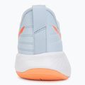 Încălțăminte de volei pentru femei Mizuno Wave Momentum Pro blue finch/lava orange/flamingo coral 6