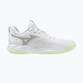 Încălțăminte de volei pentru femei Mizuno Wave Momentum Pro white/aqua gray/ambrosia 2