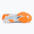 Încălțăminte de volei pentru femei Mizuno Wave Lightning Elite blue finch/white/lava orange 4