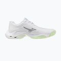 Încălțăminte de volei pentru femei Mizuno Wave Lightning Elite white/balsam green/ambrosia 2