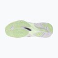 Încălțăminte de volei pentru femei Mizuno Wave Lightning Elite white/balsam green/ambrosia 4