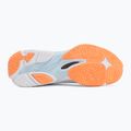 Încălțăminte de volei pentru femei Mizuno Wave Lightning Elite Mid blue finch/whitelava orange 4