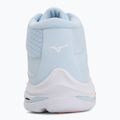Încălțăminte de volei pentru femei Mizuno Wave Lightning Pro Mid blue finch/lava orange/flamingo coral 6