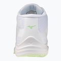 Încălțăminte de volei pentru femei Mizuno Lightning Select Mid white/aqua gray/ambrosia 3