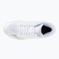 Încălțăminte de volei pentru femei Mizuno Lightning Select Mid white/aqua gray/ambrosia 5