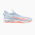 Încălțăminte de handbal pentru femei Mizuno Wave Mirage 5 blue finch/white