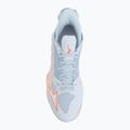 Încălțăminte de handbal pentru femei Mizuno Wave Mirage 5 blue finch/white 5