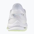 Încălțăminte de handbal pentru femei Mizuno Wave Mirage 5 white/balsam green 3