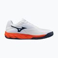 Încălțăminte de tenis pentru bărbați Mizuno Wave Enforce Court 2 AC white/insignia blue/orange 2