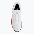 Încălțăminte de tenis pentru bărbați Mizuno Wave Enforce Court 2 AC white/insignia blue/orange 5