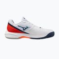 Încălțăminte de tenis pentru bărbați Mizuno Neo Ace AC white/insignia blue/orange 2