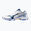 Încălțăminte de badminton pentru femei Mizuno Wave Claw 4 white/dazzling blue/stargazer