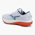 Încălțăminte de alergare pentru bărbați Mizuno Wave Rider 30 white/blue jewel/orange 3