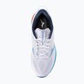 Încălțăminte de alergare pentru bărbați Mizuno Wave Rider 30 white/blue jewel/orange 5