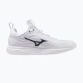 Încălțăminte de volei Mizuno Wave Luminous Elite white/black/metallic gray 2