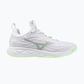 Încălțăminte de volei pentru femei Mizuno Wave Luminous Elite white/aqua gray/ambrosia