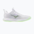 Încălțăminte de volei pentru femei Mizuno Wave Luminous Pro white/aqua gray/ambrosia 2