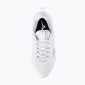 Încălțăminte de volei pentru femei Mizuno Wave Luminous Pro white/aqua gray/ambrosia 5