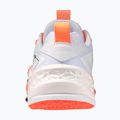 Încălțăminte de handbal Mizuno Wave Stealth Neo 2.1 white/black/flamingo coral 3
