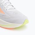 Încălțăminte de alergare pentru femei Mizuno Neo Cosmo 2 white/flamingo coral/lime pulp 7