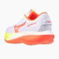 Încălțăminte de alergare pentru femei Mizuno Wave Rider 30 white/flamingo coral/lime pulp 4