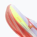 Încălțăminte de alergare pentru femei Mizuno Wave Rider 30 white/flamingo coral/lime pulp 8