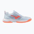 Încălțăminte de handbal pentru femei Mizuno Wave Stealth Elite blue finch/white 2