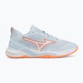 Încălțăminte de handbal pentru femei Mizuno Wave Stealth Elite blue finch/white 2
