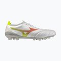 Încălțăminte de fotbal Mizuno Morelia Neo V β Japan AG white/lava orange/evening primrose