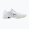 Încălțăminte de volei pentru femei Mizuno Wave Lightning Pro white/aqua gray/ambrosia 2