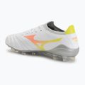 Încălțăminte de fotbal Mizuno Morelia Neo V β Pro AG white/lava orange/evening primrose 3