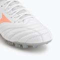 Încălțăminte de fotbal Mizuno Morelia Neo V β Pro AG white/lava orange/evening primrose 7