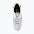 Încălțăminte de fotbal Mizuno Morelia Neo V β Pro AG white/lava orange/evening primrose 5