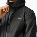 Geacă softshell pentru bărbați REGATTA Birchdale II ash/black 5