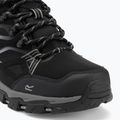 Încălțăminte de trekking pentru bărbați REGATTA Holcombe III Low black/granite 7