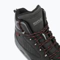 Încălțăminte de drumeții pentru bărbați REGATTA Amble black/rio red 16