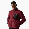 Bluză polar pentru bărbați REGATTA Frankie Full Zip dark maroon
