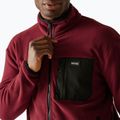 Bluză polar pentru bărbați REGATTA Frankie Full Zip dark maroon 5