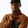 Bluză fleece pentru bărbați REGATTA Frankie Half Zip brown 4