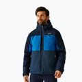 Geacă de ploaie pentru bărbați REGATTA Maland Insulated snorkel blue/moonlight denim