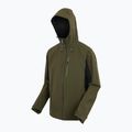 Geacă softshell pentru bărbați REGATTA Birchdale II olive night/black 12