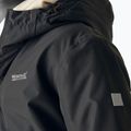 Geacă de vânt pentru copii REGATTA Hillain Warm black/pumpkin spice/ash 7