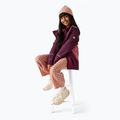 Geacă de vânt pentru copii REGATTA Hillain Warm fig/dark pimento/dusty rose 10