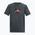 Tricou de trekking pentru bărbați REGATTA Fingal Slogan dark storm 5