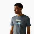 Tricou de trekking pentru bărbați REGATTA Breezed dark storm 4