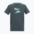 Tricou de trekking pentru bărbați REGATTA Breezed dark storm 5